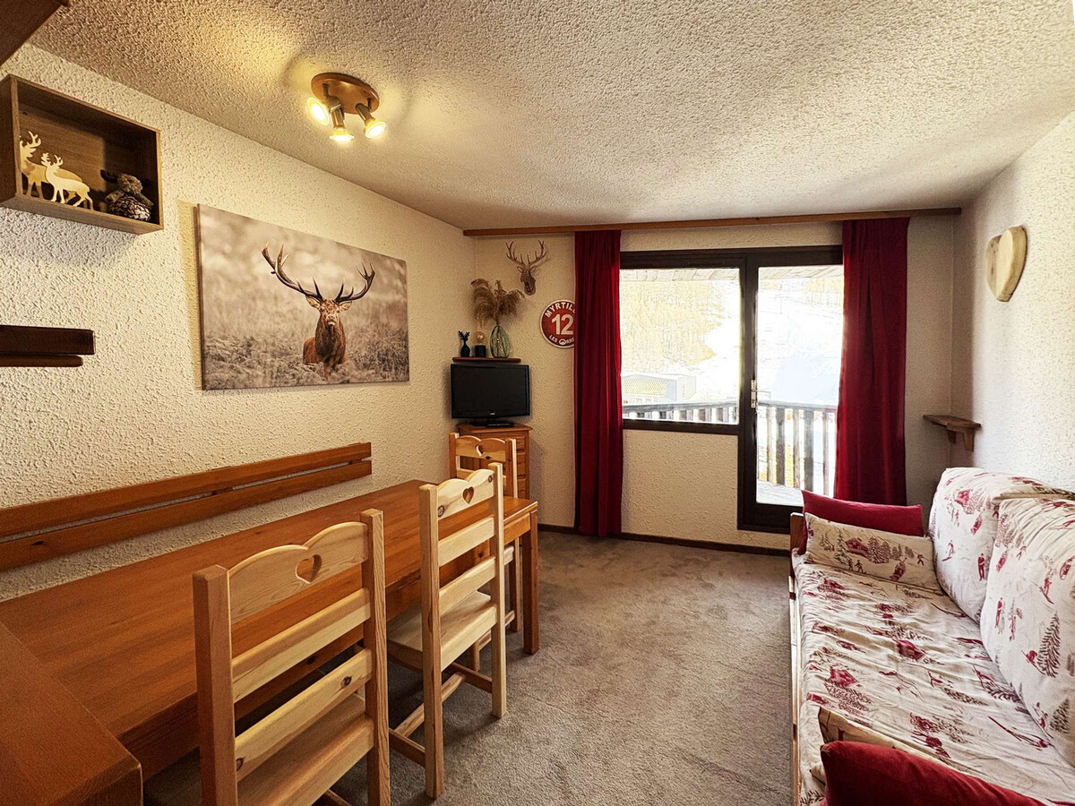 Appartement 6 pers Les Orres 1650, départ skis, balcon Sud-Est - Photo 1
