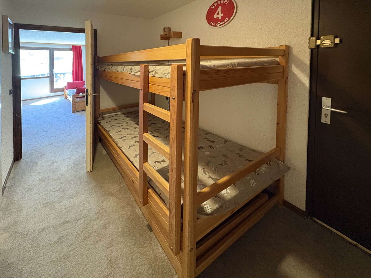 Appartement 6 pers Les Orres 1650, départ skis, balcon Sud-Est - Photo 8