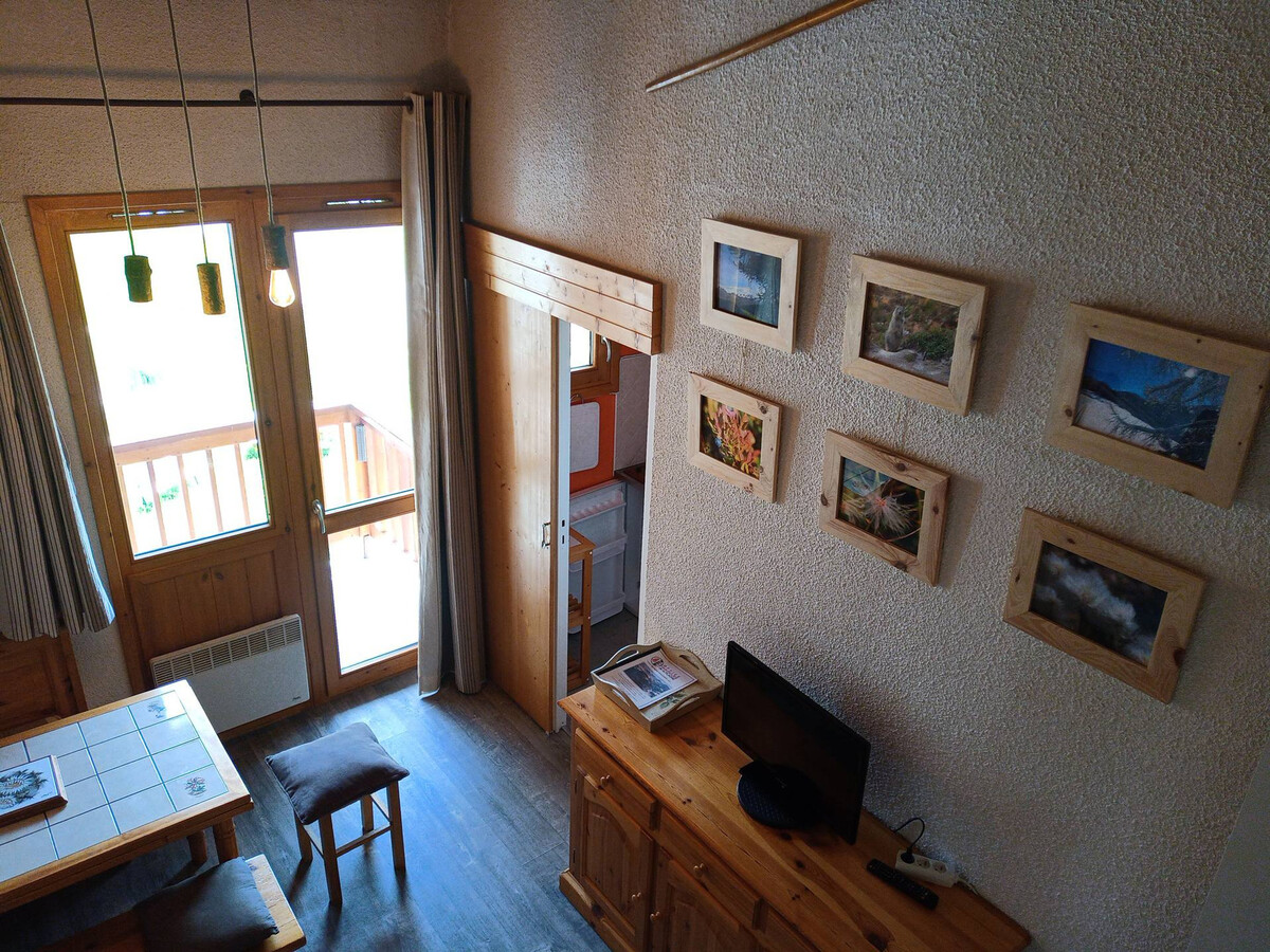 Studio mezzanine 28m² vue pistes à Plagne Village - Photo 6