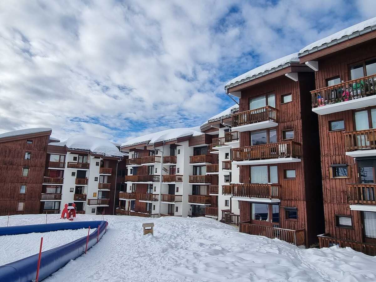 Studio mezzanine 28m² vue pistes à Plagne Village - Photo 13