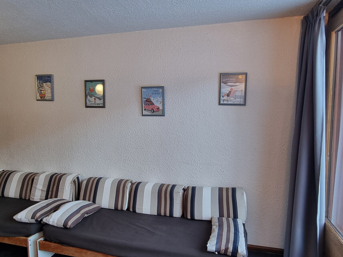 Studio divisible 30m² ski aux pieds, balcon sud - Photo 5