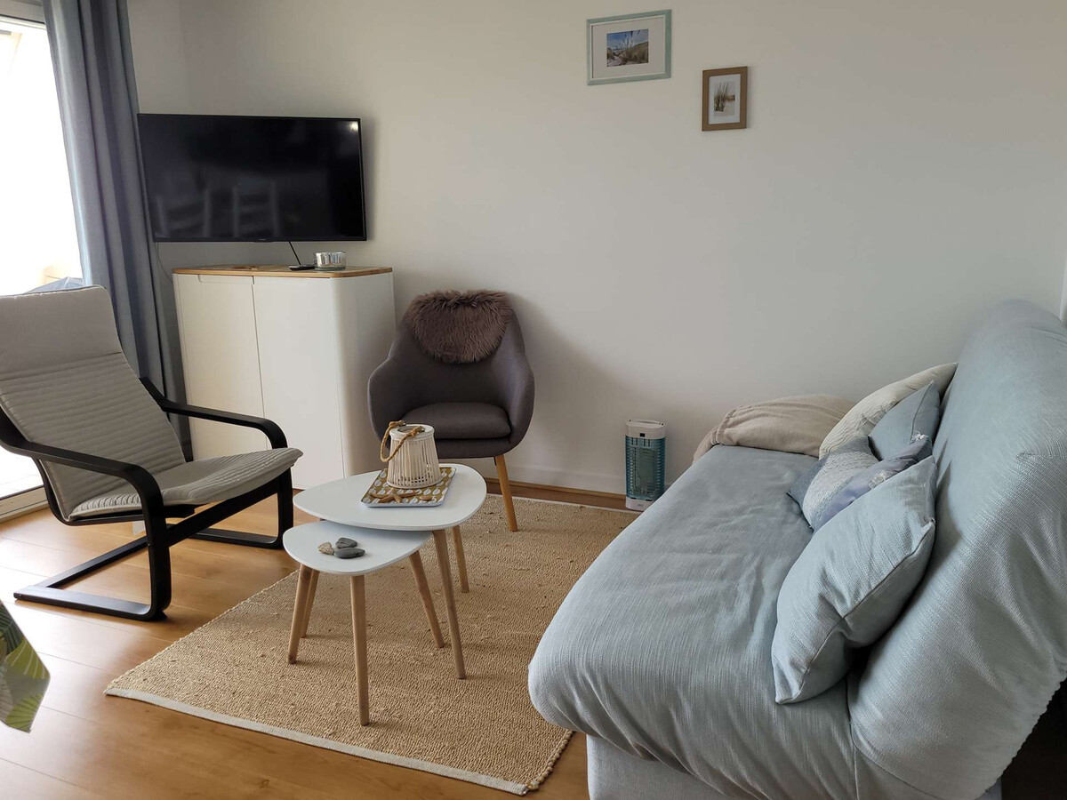 Appartement face mer à Merlimont, balcon et parking - Photo 8