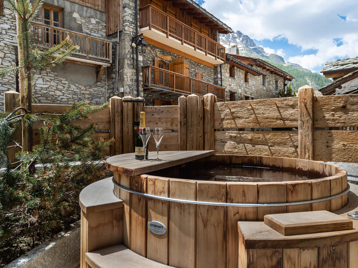 Appartement 4 chambres spa nordique et hammam Val-d'Isère - Photo 8