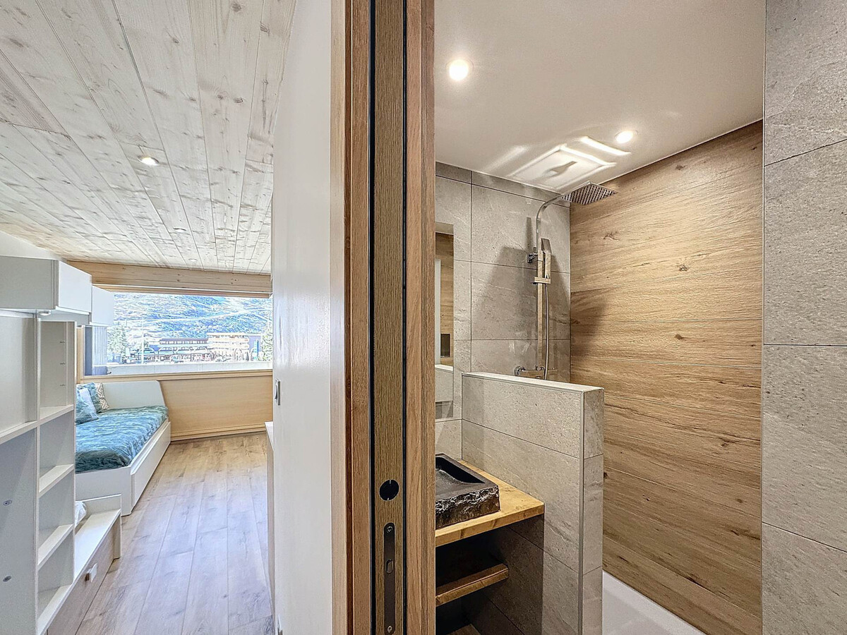 Studio 22 m² rénové 4 pers. aux pieds des pistes - Photo 6