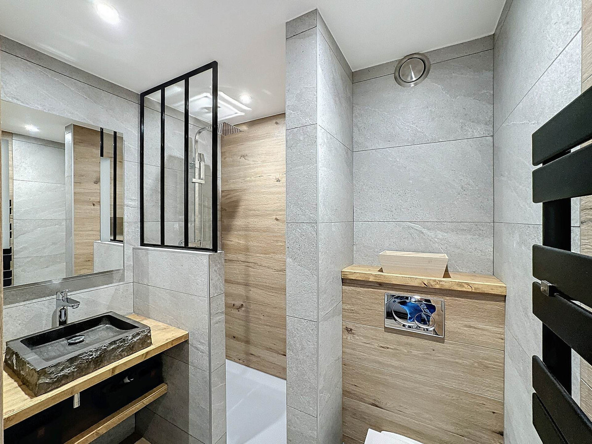 Studio 22 m² rénové 4 pers. aux pieds des pistes - Photo 9
