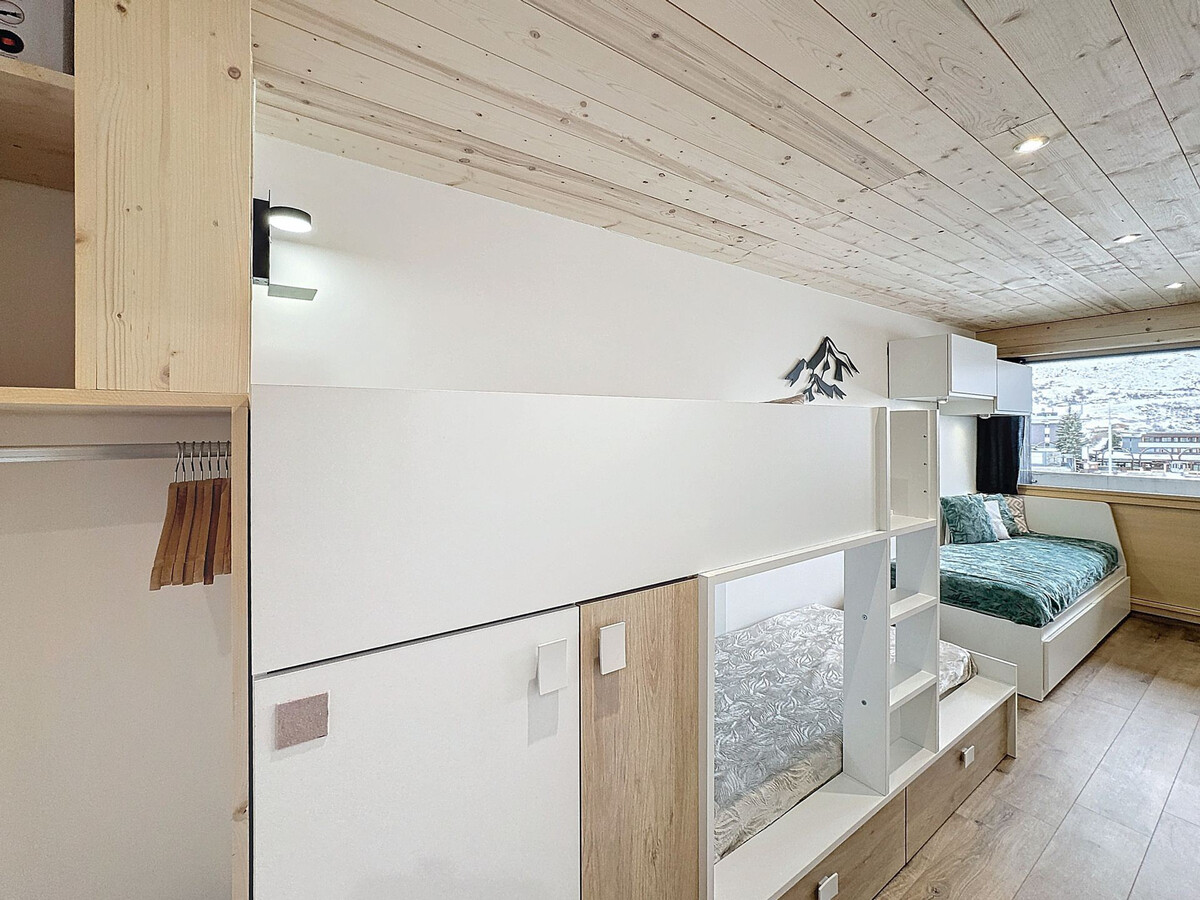 Studio 22 m² rénové 4 pers. aux pieds des pistes - Photo 10