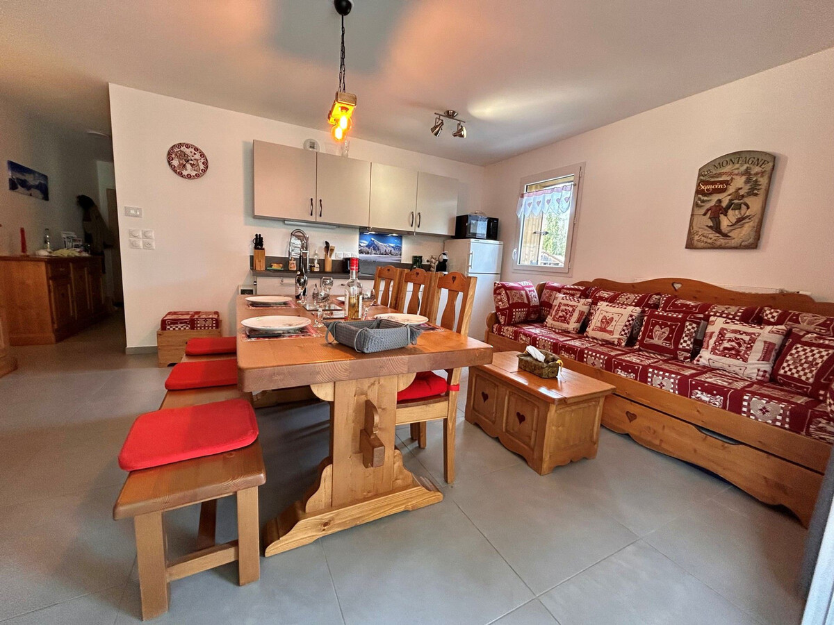 Appartement neuf 46m² avec balcon et navette ski - Photo 1