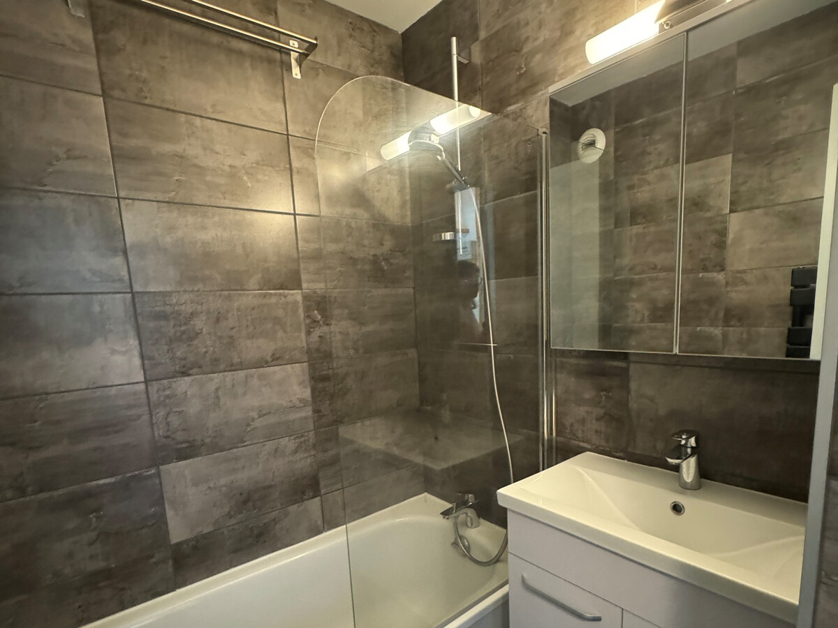 Studio 28m² · 4 personnes · Terrasse vue pistes - Photo 6