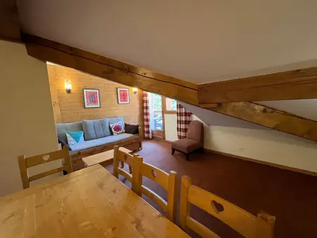Location appartement à Lanslebourg Mont Cenis, Appartement spacieux à Lanslebourg pour 8 pers, 3 chambres, parking, wifi