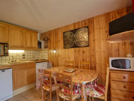 Appartement 4 pers. Morillon, terrasse sud et casier à skis : photo 3