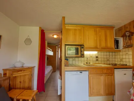Appartement 4 pers. Morillon, terrasse sud et casier à skis : photo 6