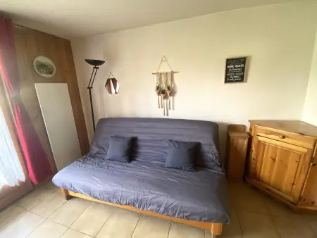 Appartement 4 pers. Morillon, terrasse sud et casier à skis : photo 7