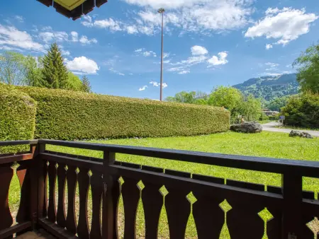 Appartement 4 pers. Morillon, terrasse sud et casier à skis : photo 11