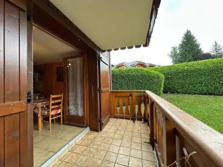 Appartement 4 pers. Morillon, terrasse sud et casier à skis : photo 13