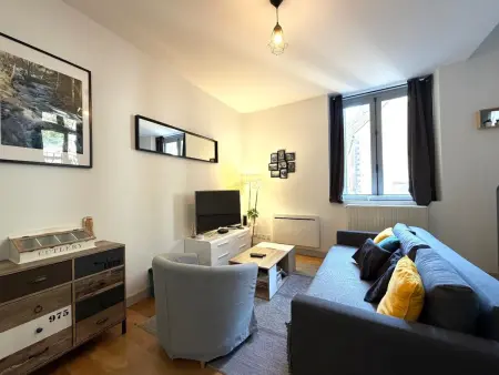 Duplex T2 hyper centre La Bourboule avec parking : photo 2