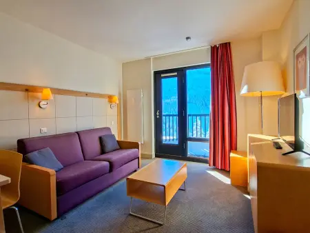 Location appartement à Flaine, Appartement lumineux 2 pièces, proche des pistes avec balcon