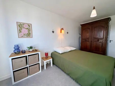 Appartement 1 chambre avec balcon face mer, 50m plage : photo 7