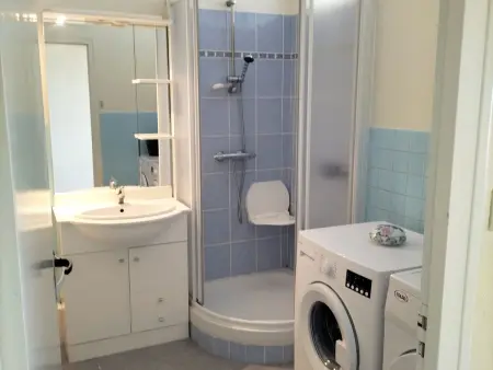 Appartement 1 chambre avec balcon face mer, 50m plage : photo 13