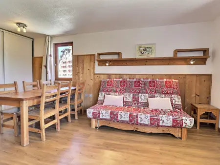 Location appartement à La Tania, Confortable 2 Pièces + Cabine, Animaux Admis, Skis aux Pieds
