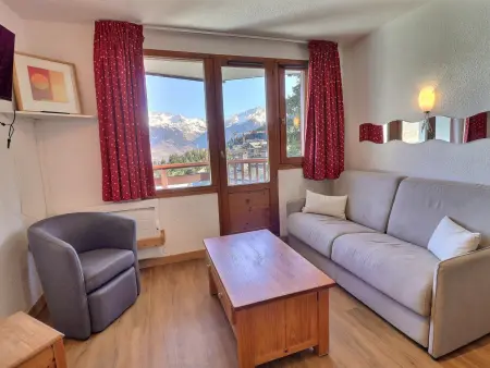 Location appartement à La Tania, Confortable 2 Pièces, Skis aux Pieds, Animaux Bienvenus