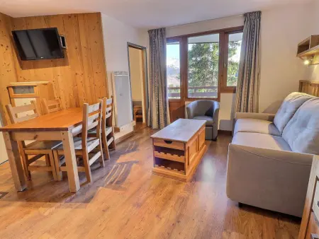 Location appartement à La Tania, Appartement confortable 2 pièces, skis aux pieds, proche commerces