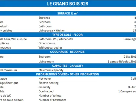 Appart 2P skis aux pieds, La Tania - 4 pers : photo 11