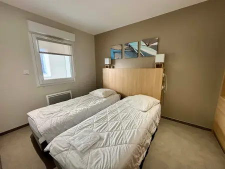Appart 56m² face mer, piscine chauffée et accès direct plage : photo 6