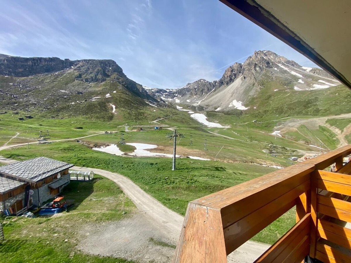 Studio 25 m² balcon sud/est avec vue montagne à Tignes - Photo 11