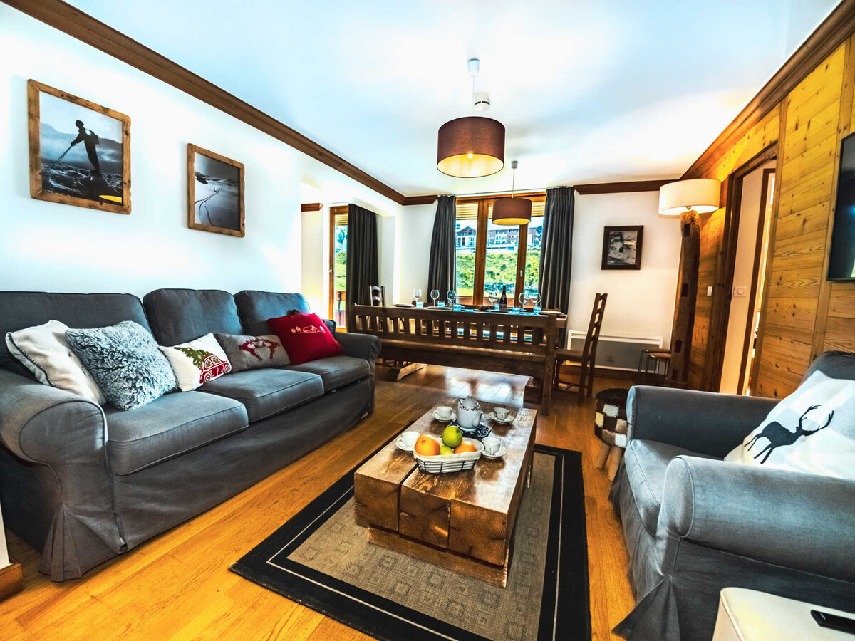 Appartement 8 pers. ski aux pieds à Tignes, balcon sud - Photo 1