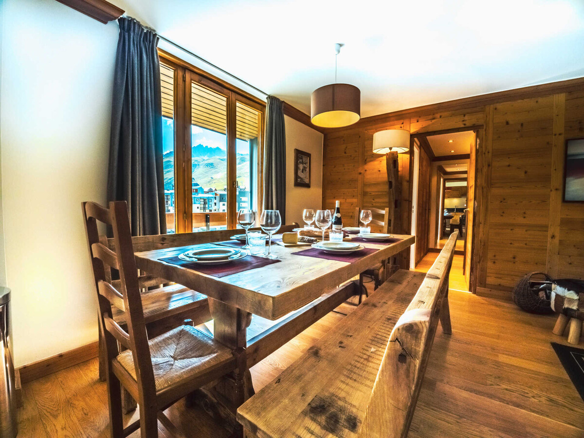 Appartement 8 pers. ski aux pieds à Tignes, balcon sud - Photo 2