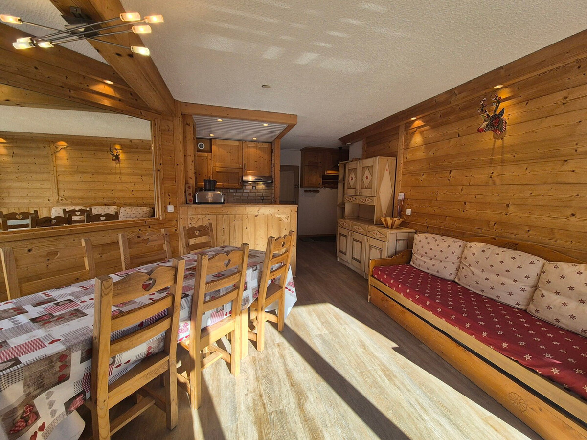 Appartement 3P 8 pers., balcon sud à Tignes, 4e étage - Photo 1