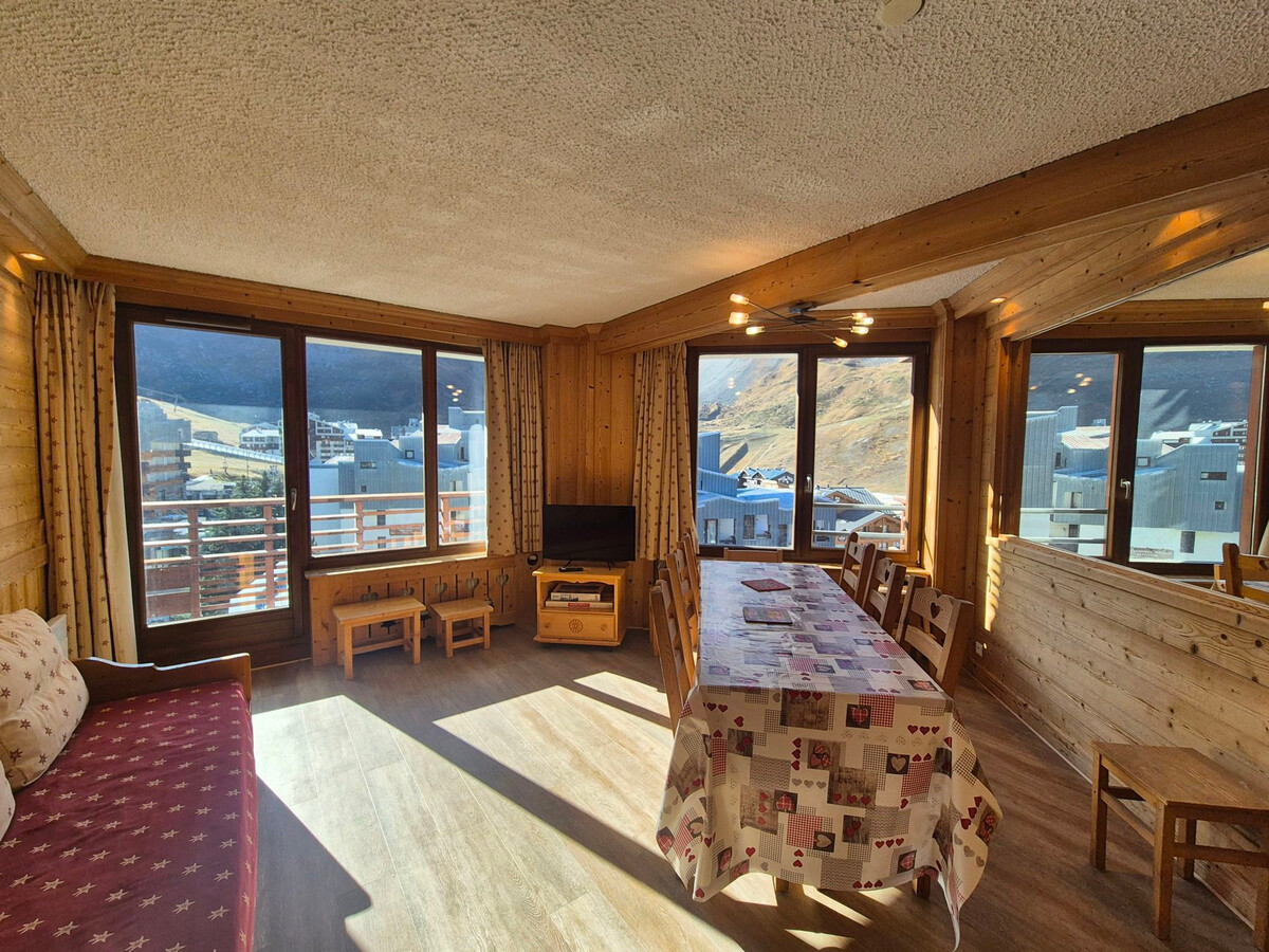 Appartement 3P 8 pers., balcon sud à Tignes, 4e étage - Photo 2