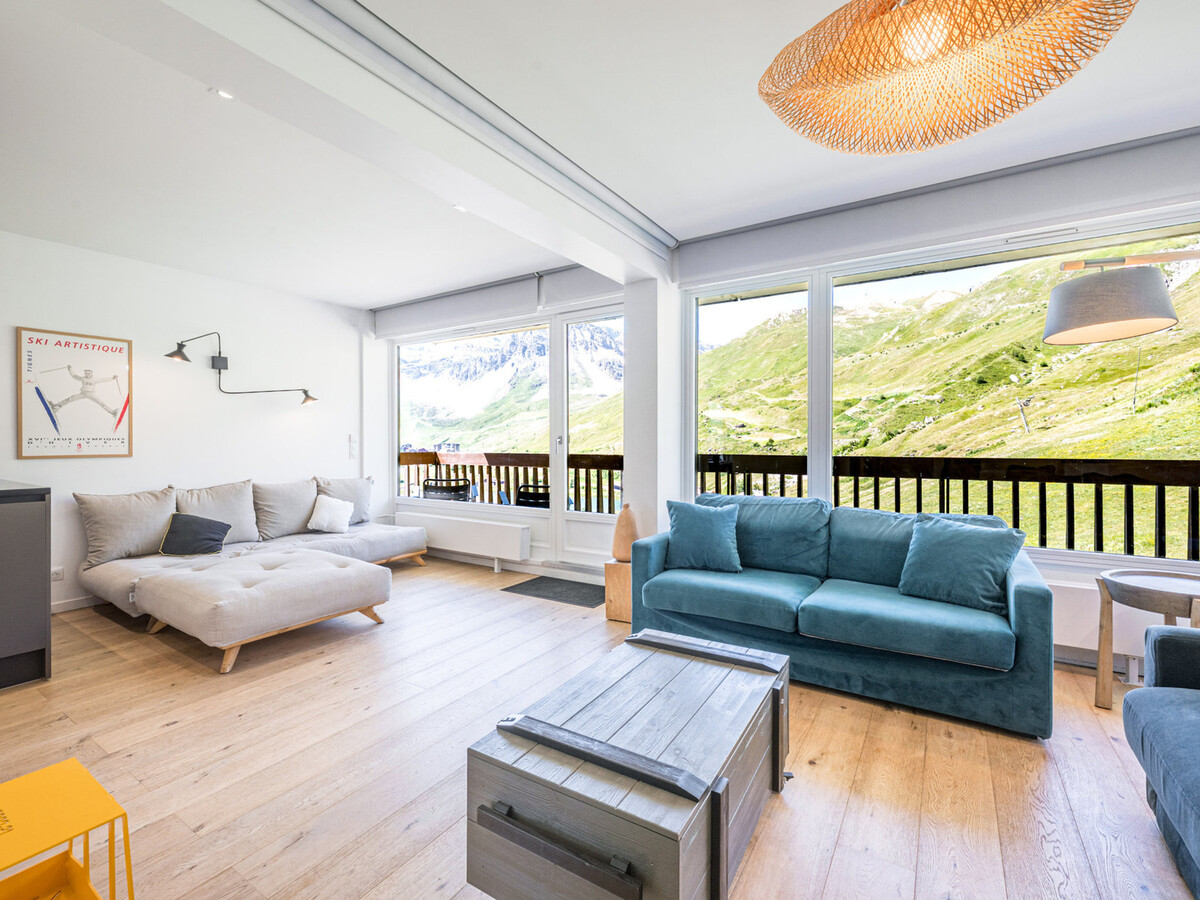 Appartement 10 pers. rénové, balcon vue pistes, Tignes - Photo 15
