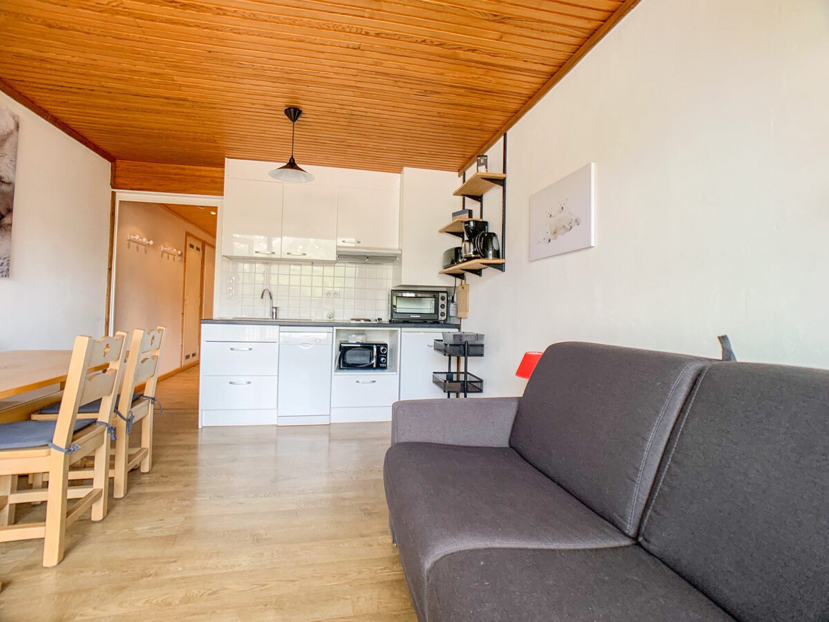 Studio cabine 29m² avec balcon face au front de neige - Photo 6
