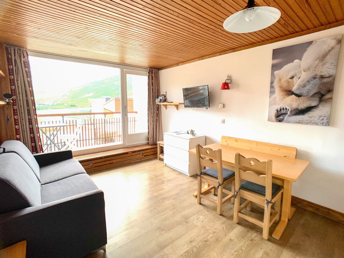 Studio cabine 29m² avec balcon face au front de neige - Photo 9