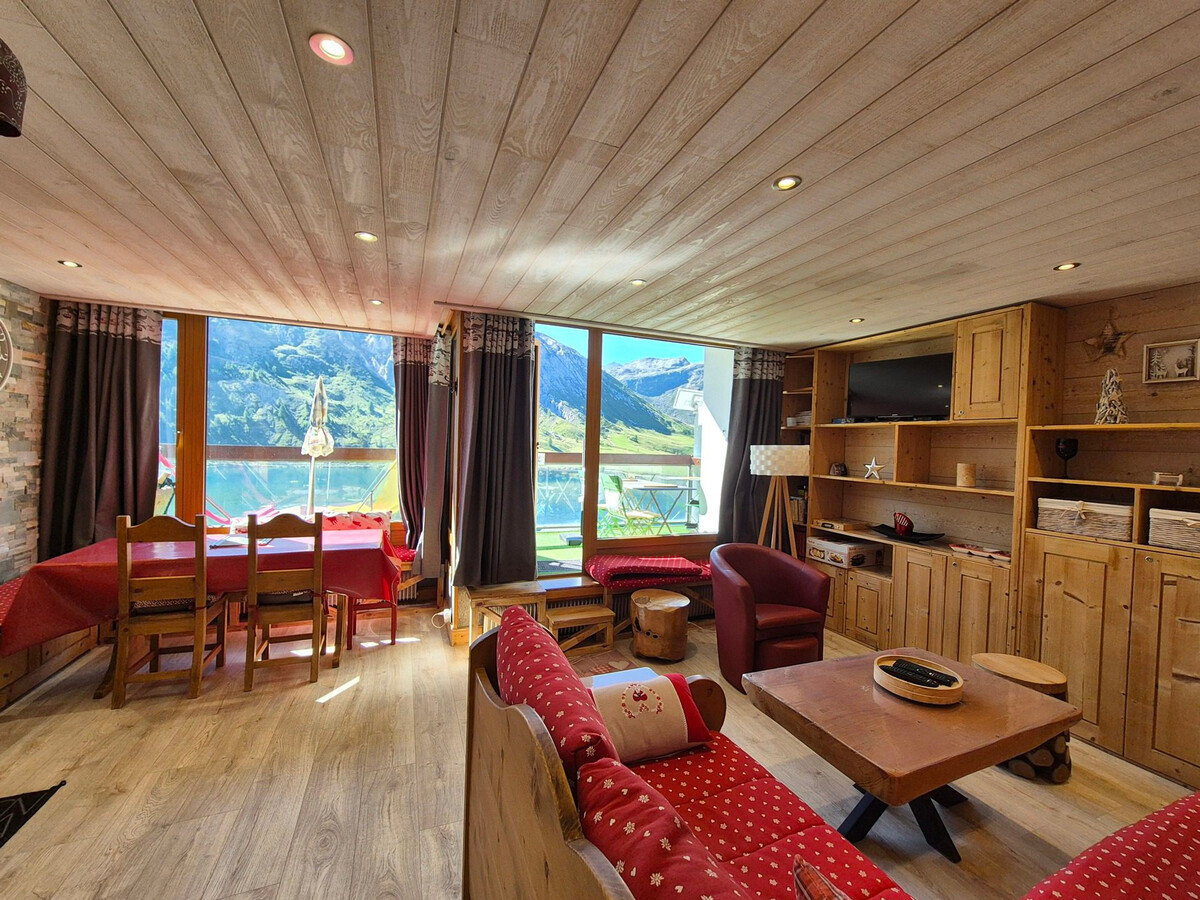 Appartement 2 pièces Tignes, balcon vue lac, 4 personnes - Photo 1