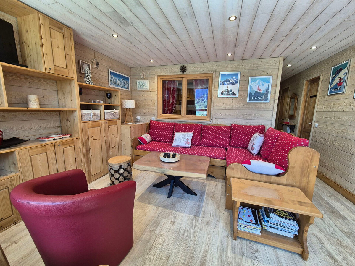 Appartement 2 pièces Tignes, balcon vue lac, 4 personnes - Photo 7