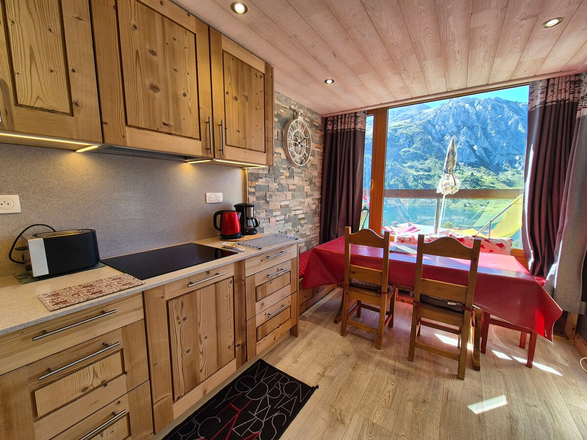Appartement 2 pièces Tignes, balcon vue lac, 4 personnes - Photo 10