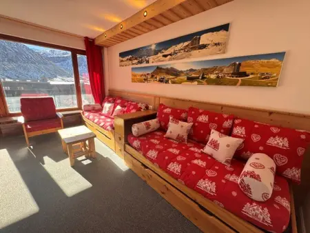 Appartement spacieux, accès direct aux pistes, balcon, accepte animaux : photo 2