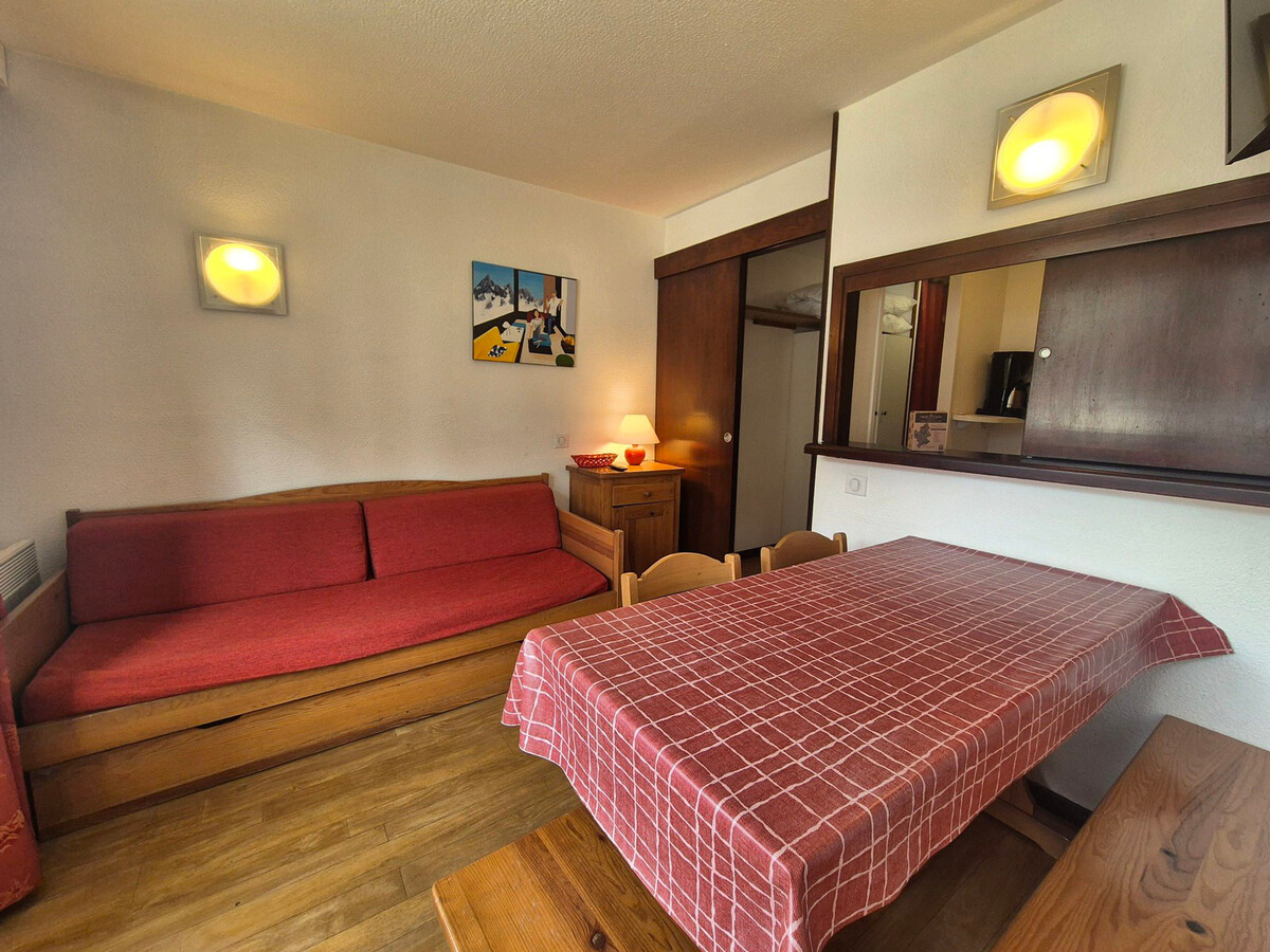Studio 4 pers. pieds des pistes, balcon sud à Tignes - Photo 4