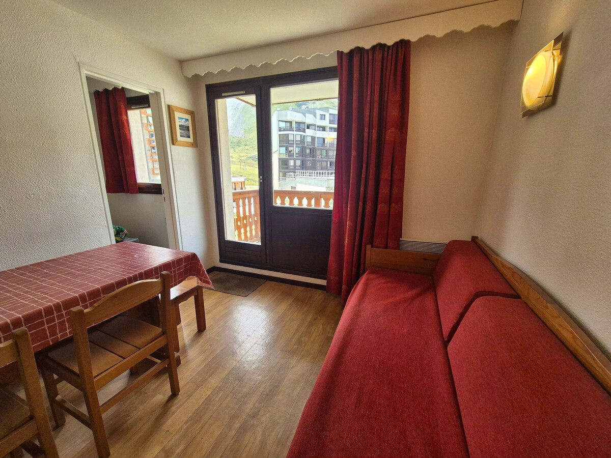 Studio 4 pers. pieds des pistes, balcon sud à Tignes - Photo 8