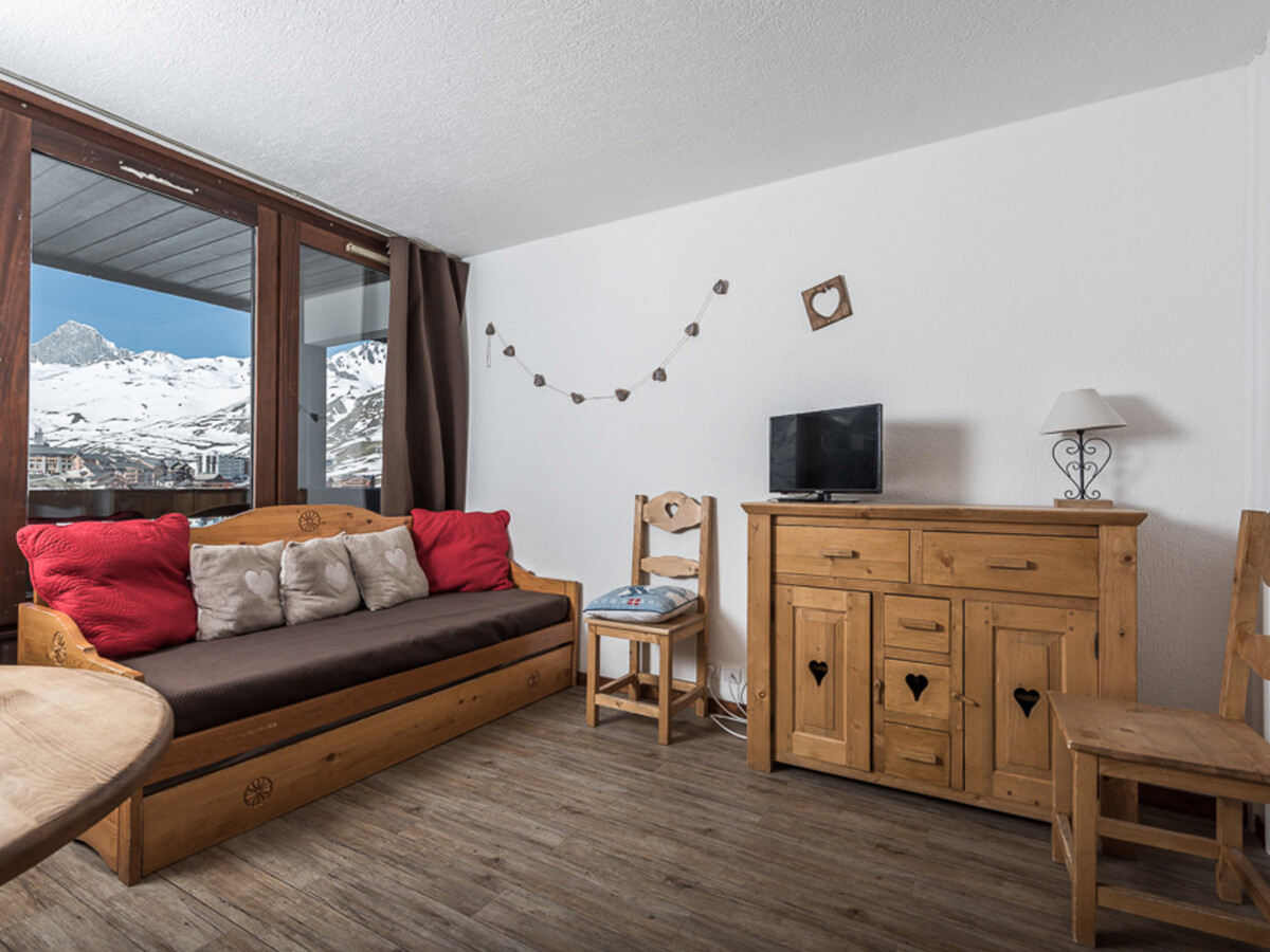 Studio 21m² 9e étage, balcon sud, vue glacier - Photo 1