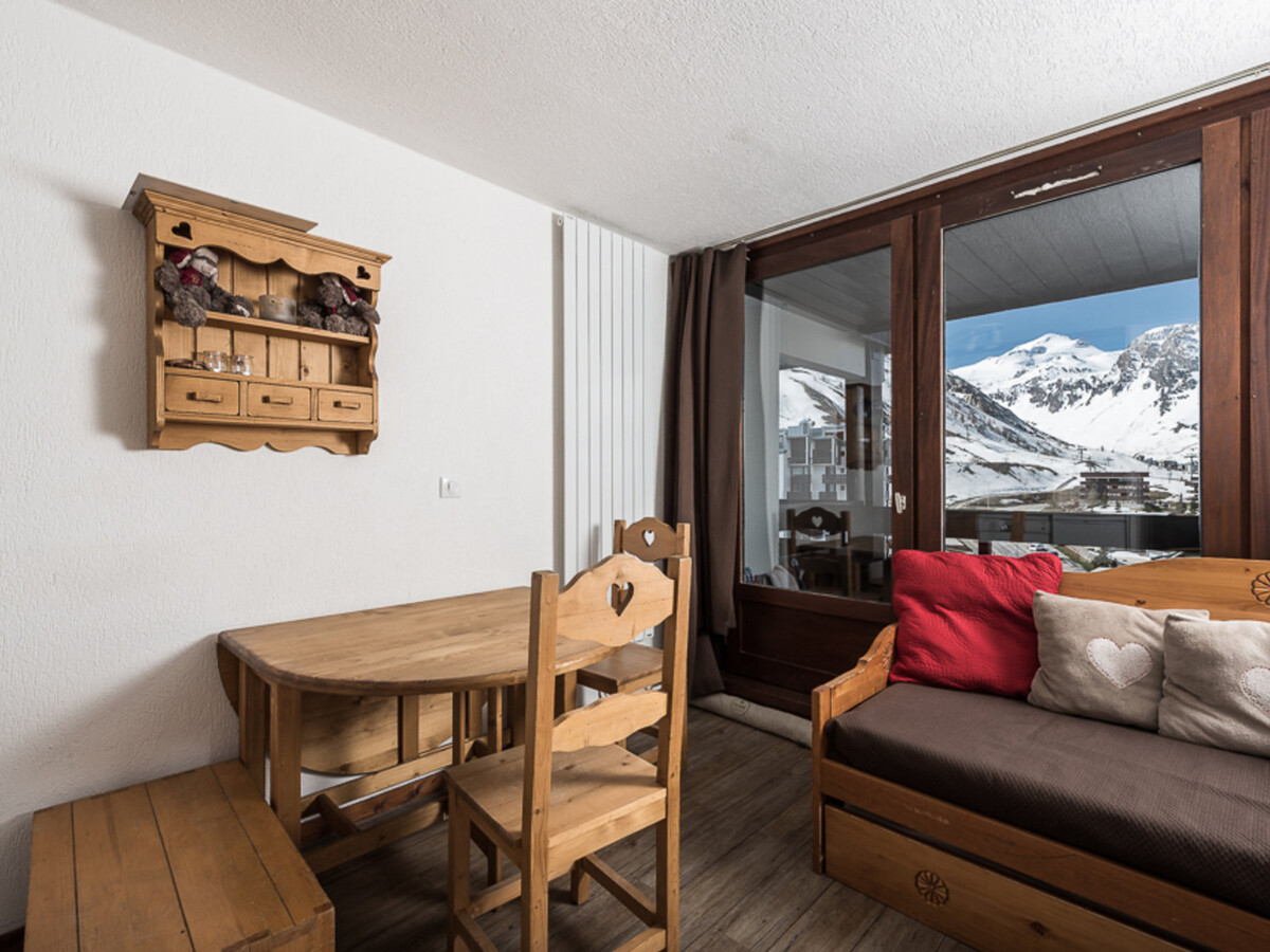Studio 21m² 9e étage, balcon sud, vue glacier - Photo 3