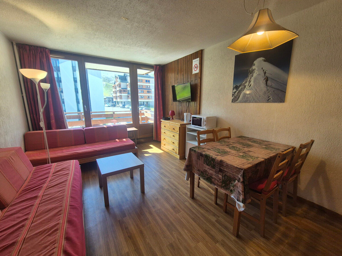 Studio 24m² skis aux pieds, balcon sud à Tignes - Photo 2