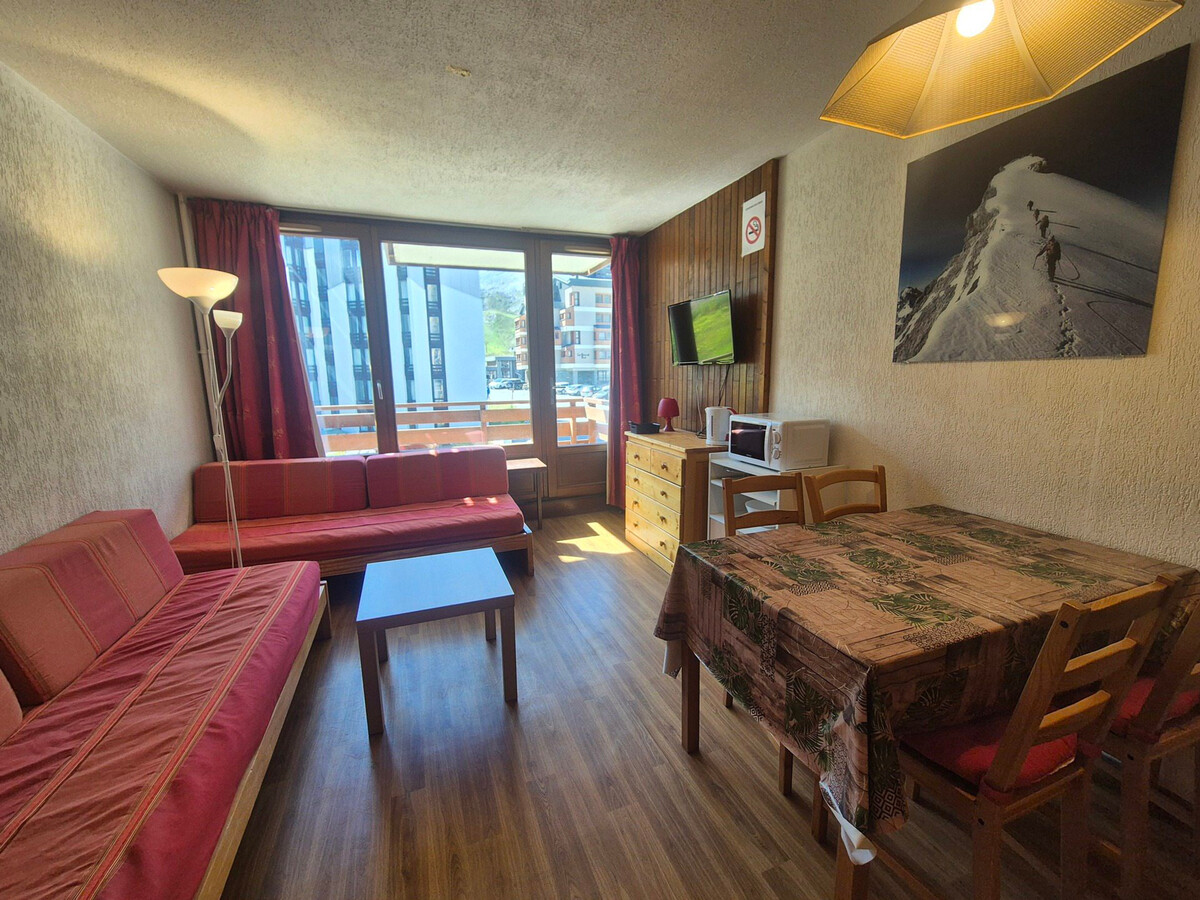 Studio 24m² skis aux pieds, balcon sud à Tignes - Photo 3