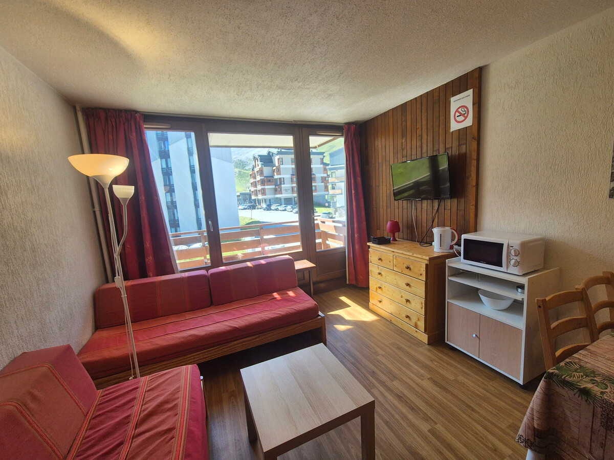 Studio 24m² skis aux pieds, balcon sud à Tignes - Photo 4