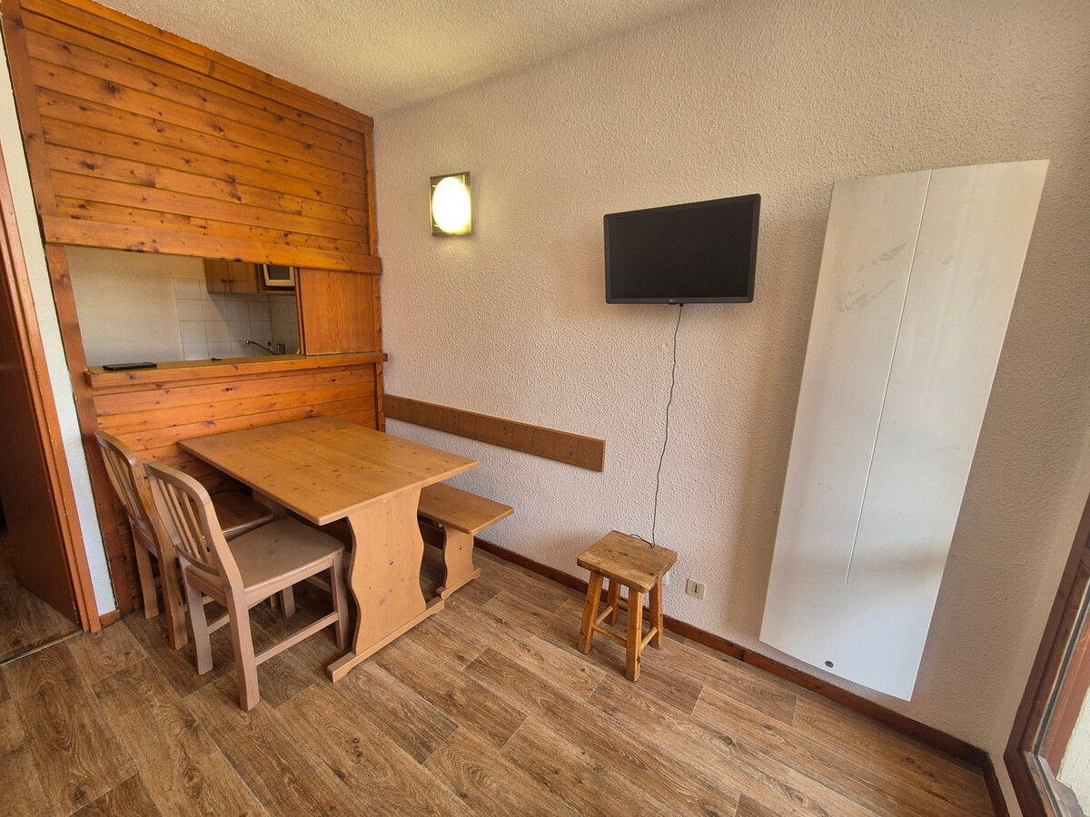 Studio ski aux pieds avec balcon à Tignes, 4 personnes - Photo 1