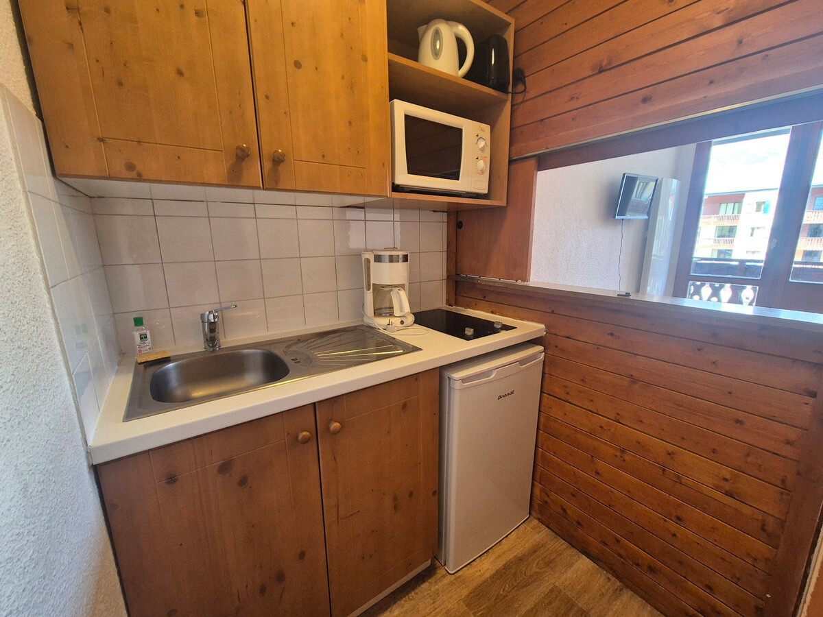 Studio ski aux pieds avec balcon à Tignes, 4 personnes - Photo 4