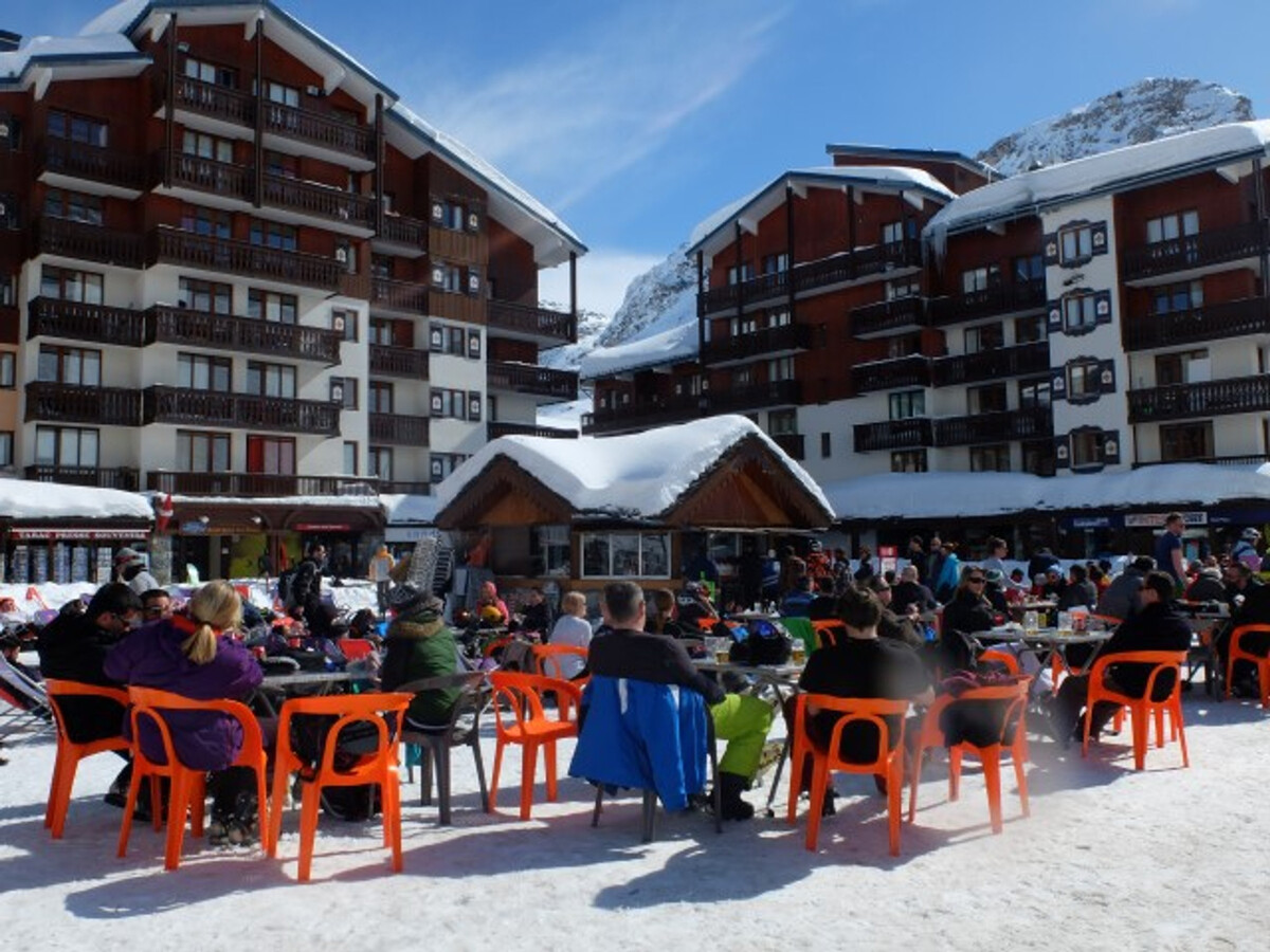 Studio ski aux pieds avec balcon à Tignes, 4 personnes - Photo 8