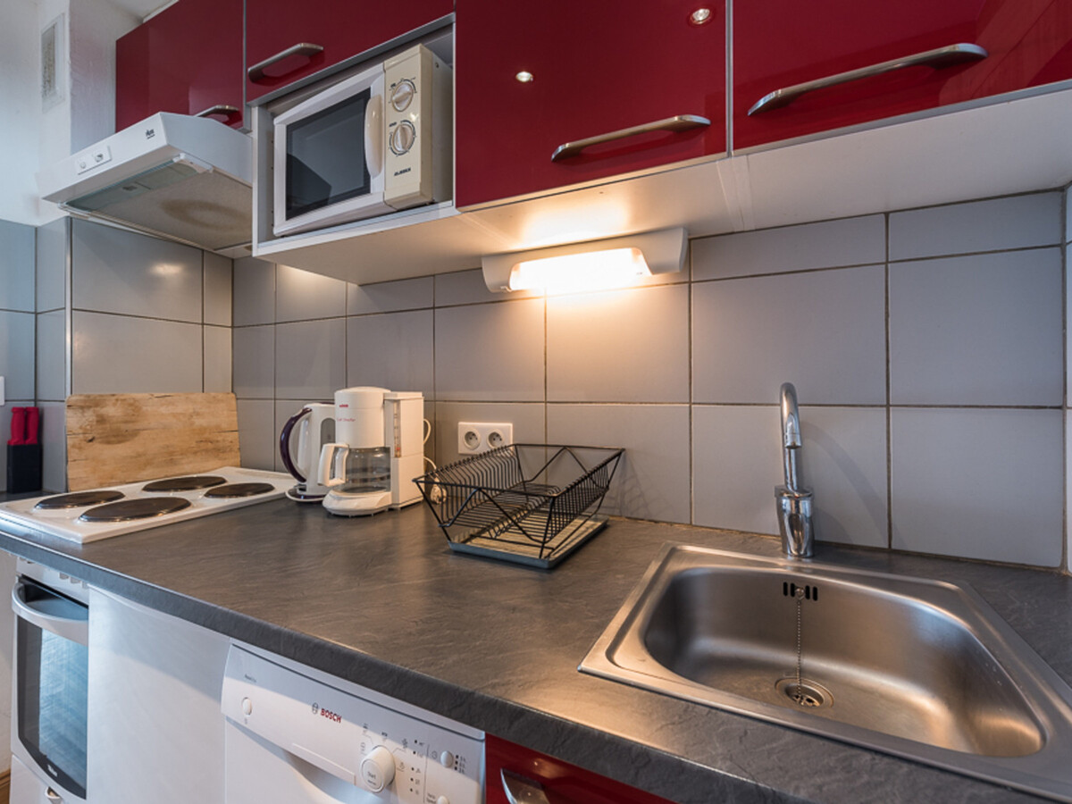 Studio 24m² rénové Tignes, balcon vue montagne - Photo 3